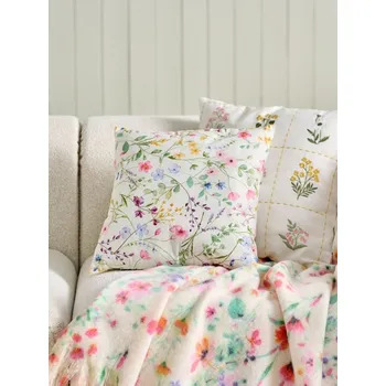 Polštář Sinsay - Dekorační polštář s květinami - bílá - 972GU-00P - 972GU-00P-ONE