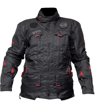 Moto bunda Bunda CFMOTO & PSí HUBÍK Amundsen pánská černo/červená 54