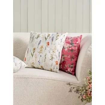 Polštář Sinsay - Dekorační polštář s květinami - krémová - 972GU-01X - 972GU-01X-ONE