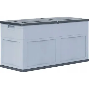 Úložný box Zahradní úložný box plast 1 l šedý