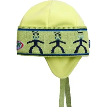 Čepice Kama dětská pletená Merino čepice B40 105 - zelená XS