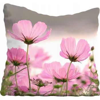 Polštář Povlak na polštář s květinami 40x40 cm