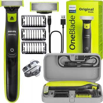 Holicí strojek Holicí Strojek Philips OneBlade Original Blade + pouzdro