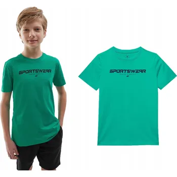 Dětská móda Bavlněné tričko 4F M1114 chlapecké letní tričko velikost 146.