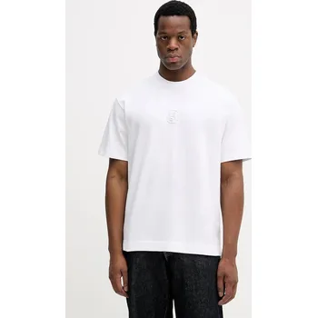 Bavlněné tričko BOSS C-Tames 36 50555106 bílá 00X, vel. M