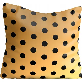Polštář Povlak na polštář puntíky 50x50 cm
