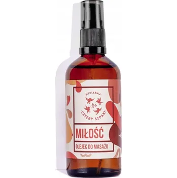 Masážní přípravek Cztery Szpaki Masážní olej na tělo Láska 100 ml