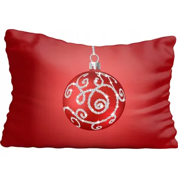 Povlak na polštářek Povlak na polštář s vánočním motivem, hvězda, 40x80 cm