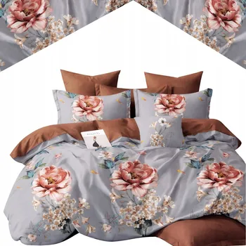 Povlečení POVLEČENÍ FLANEL 200x220 + 2 POVLEČENÍ NA POLŠTÁŘE, TEPLÉ, IDEÁLNÍ PRO CHLADNÉ VEČERY