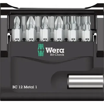 Bit Wera BC 12 Metal 1 sada bitů 12 ks