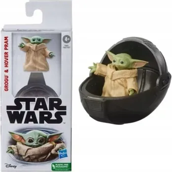 Figurka HASBRO Star Wars Grogu a vznášející se kočárek
