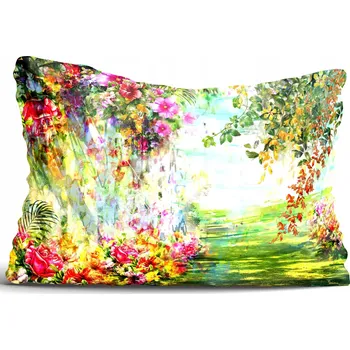 Polštář Povlak na polštář akvarel 30x80 cm