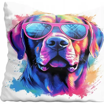 Povlak na polštářek Dekorační povlak na polštář s motivem psa, psů 55x55 cm