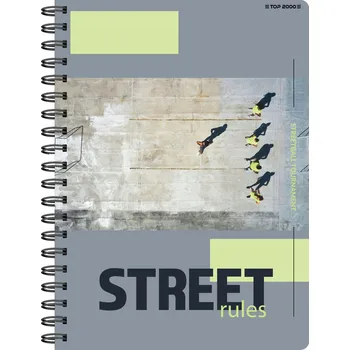 Sešit Sešit A4 s mřížkou TOP-2000, 80 listů