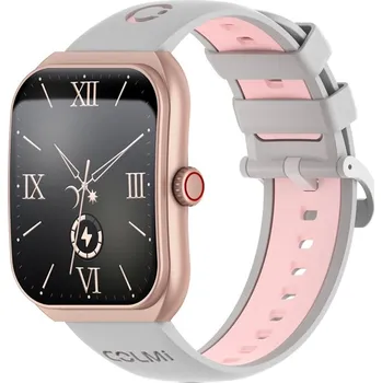 Chytré hodinky Inteligentní hodinky Colmi P86 (růžové zlato)