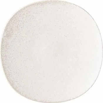 Talíř Předkrmový talíř WHITE FADE 21 cm, bílá, keramika, MIJ