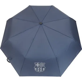 Deštník Skládací deštník FC Barcelona - 48 cm - modrý