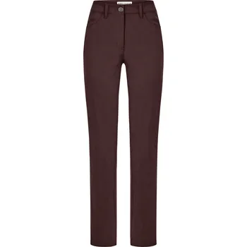 686794 - Tchibo - Bengalínové kalhoty - pro ženy - vel. 54 - barva: hnědá