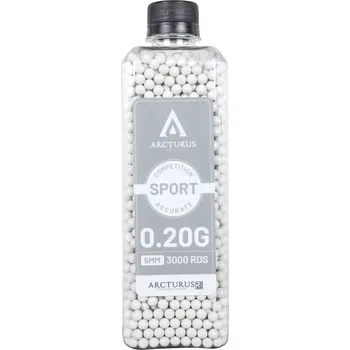 Airsoftová kulička Airsoftové kuličky Arcturus RS® SPORT 0,20g, 3000bb, láhev