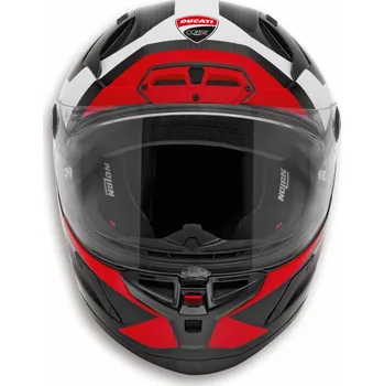 Helma na motorku Přilba Ducati Speed Evo V2 červená, šedá, černá, bílá XL (62)