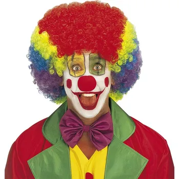 Karnevalová paruka Velká barevná paruka pro klauna