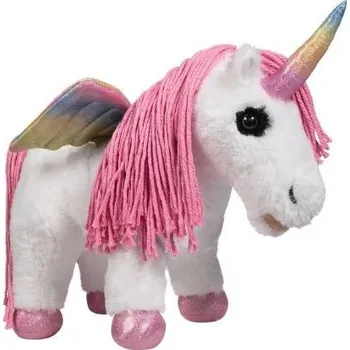 plyšák Plyšový jednorožec HKM Cuddle Pony white