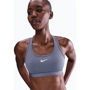 Podprsenka Tréninková podprsenka Nike Swoosh Medium Support world indigo/white