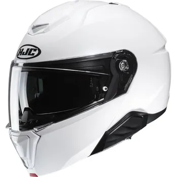 Helma na motorku Přilba HJC i91 Solid pearl white L (58-59)