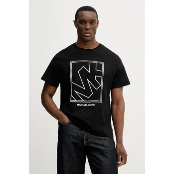Pánské tričko Bavlněné tričko Michael Kors CR652SY1V2 černá 99X, vel. XL