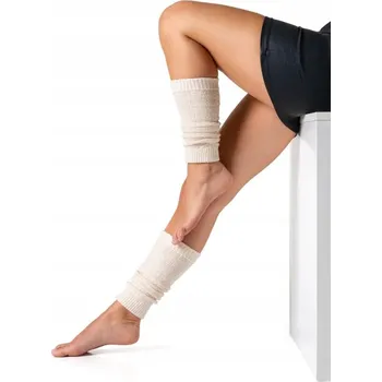 Dámské ponožky Moraj Ohřívače nohou polyester béžové