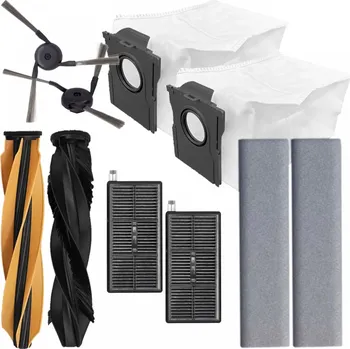 Sada příslušenství pro robotický vysavač HEPA filtry, kartáče, mopy pro DREAME Auqua10 Track Ultra/Pro a sáčky 10ks