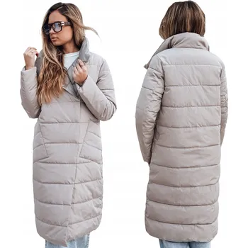 Dámský kabát DStreet dámská prošívaná bunda bez kapuce TY5485 velikost XL