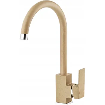 Vodovodní baterie Kuchyňská stojánková baterie Moderno Julien béžová