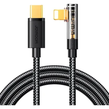 Datový kabel Kabel USB-C na Lightning Joyroom S-CL020A6 1,2 m, 20 W, úhlový (černý)