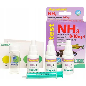 Diagnostický test ZOOLEK AQUA TEST NH3 - Test na amoniak