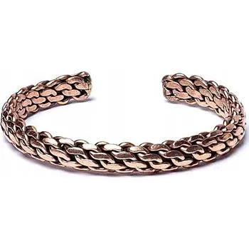 Náramek Měděný náramek CHAIN BRAID