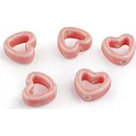 Stoklasa Porcelánové korálky srdce…