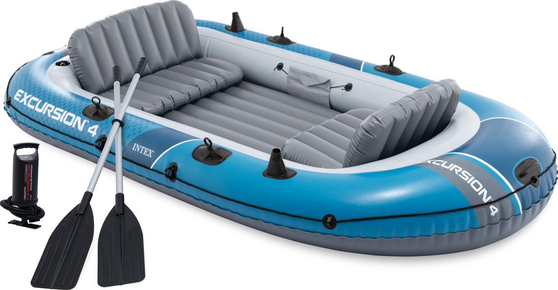 Člun Intex EXCURSION 4 SET