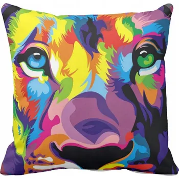 Polštář Povlak na polštář Lev 35x35 cm