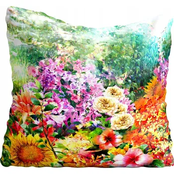 Polštář Povlak na polštář akvarel 50x50 cm