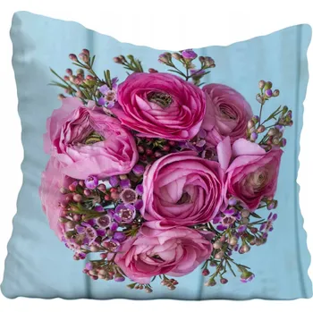Povlak na polštářek Povlak na polštář s květinami 35x35 cm
