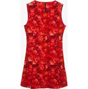 Dámské šaty Desigual koktejlové šaty glamour ke kolenům, velikost M