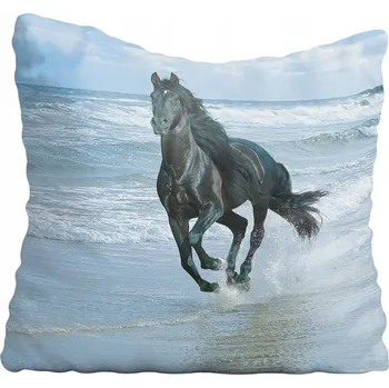 Povlak na polštářek Dekorační povlak na polštář s koněm 65x65 cm