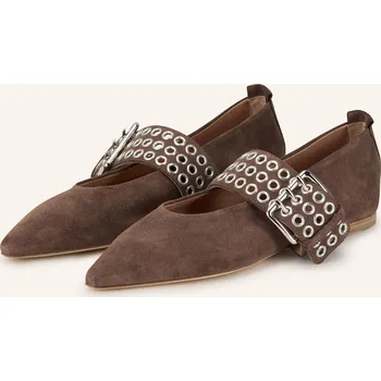 Dámské baleríny Kennel & Schmenger Dámské Baleríny Mary Jane Nika, hnědá, 35,5