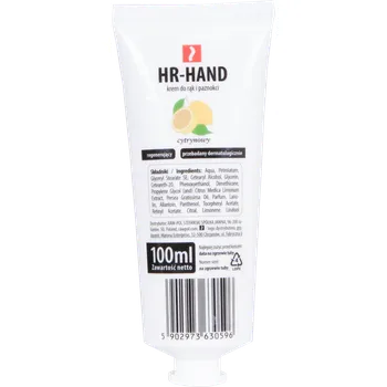 Péče o ruce Reis HR HAND CYT Krém na ruce Citrón 100 ml