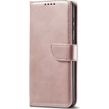 Pouzdro na mobilní telefon Kožené flip pouzdro kniha pro iPhone 17 Pro Max Barva: Rose gold