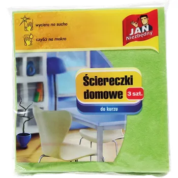 Utěrka Jan Niezbedny Domácí utěrka 3 ks zelená 38x40