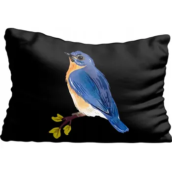 Polštář Povlak na polštář pták, akvarel 40x70cm