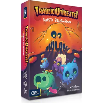 Společenská hra Albi Trablíci utíkejte! Pomsta Želatinátora