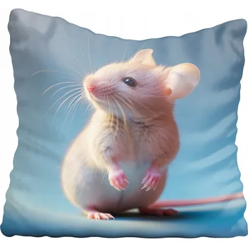 Povlak na polštářek Dekorační povlak na polštář s motivem myši 40x40 cm